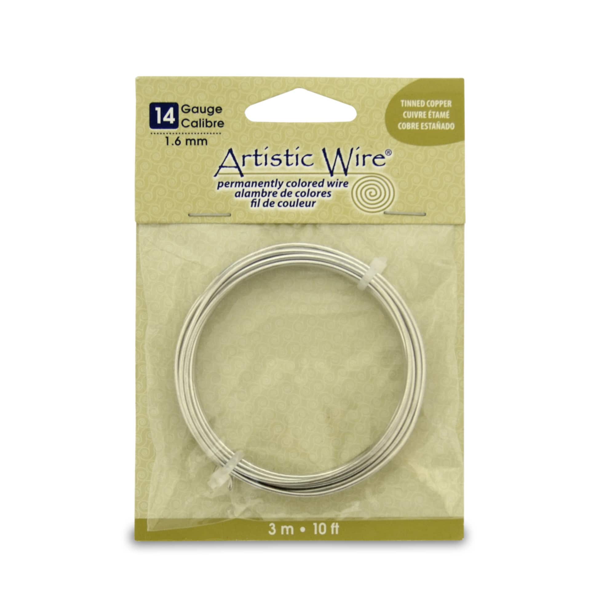 6 Pack: Artistic Wire® 14 Gauge Colored Copper Craft Wire